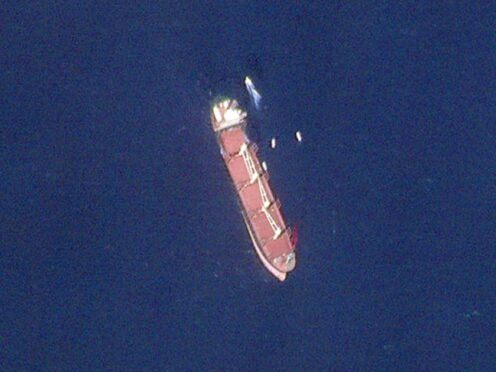 Ships have been targeted by Houthi rebels (Planet Labs PBC/PA)
