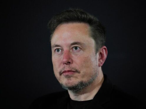 Elon Musk announced the successful Neuralink surgery in January (Kirsty Wigglesworth/PA)