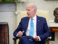 President Joe Biden announced that the US will begin air-dropping humanitarian aid into the Gaza strip (AP Photo/Evan Vucci)