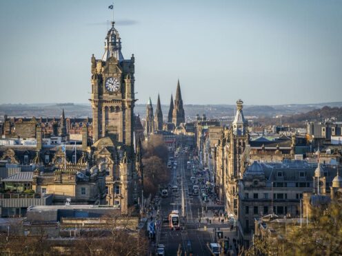 A survey by Edinburgh City Council found 60% ‘totally inf avour’ of a visitor levy being introduced on overnight accommodation (PA)