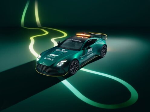 Aston Martin has unveiled the new Vantage F1 safety car