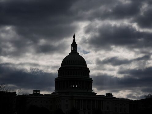 The late-night approval has avoided the need for a US government shutdown (AP)