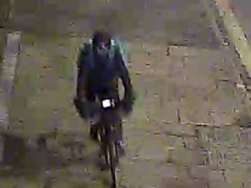 Police say the pictured man was in the same area as the stabbing (Avon and Somerset Police/PA)