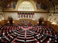 A general view of France’s Senate (Francois Mori/AP)