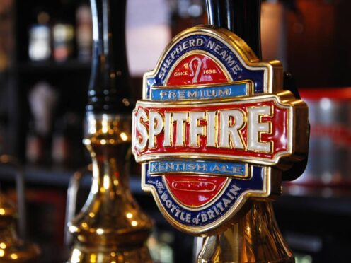 Shepherd Neame brews beers under a range of brands including Spitfire (Alamy/PA)