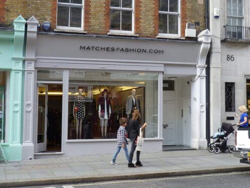 Matches Fashion shop in Marylebone (Matches/PA)