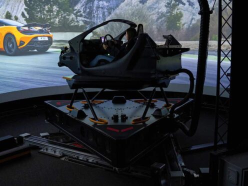 Dynisma’s simulator technology will be used to help speed up McLaren’s development process