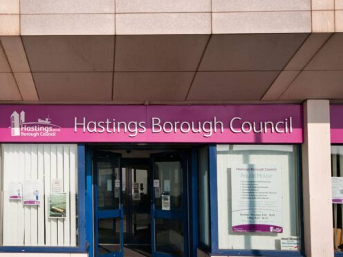 Hastings Borough Council’s full council meeting on Wednesday evening was halted after less than two minutes (Alamy/PA)
