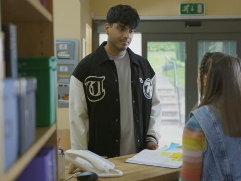 Kia Pegg and Rahul Arya in a recent Doctors episode (BBC Studios)