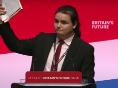 Georgia Meadows said she believes Labour has a ‘real chance’ of winning the Witney seat from the Conservatives (screengrab from Labour Party conference livestream/PA)