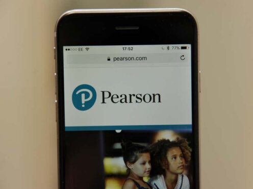 Pearson reported a rise in sales over the latest quarter (Alamy/PA)
