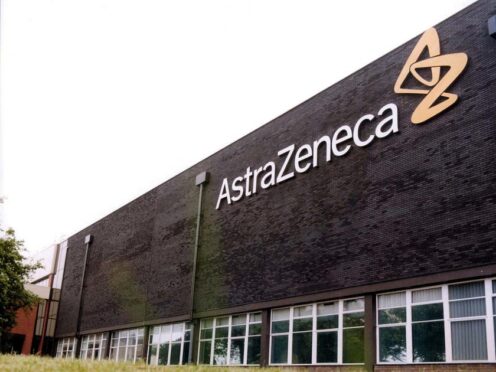 AstraZeneca shares lifted on Tuesday (PA)