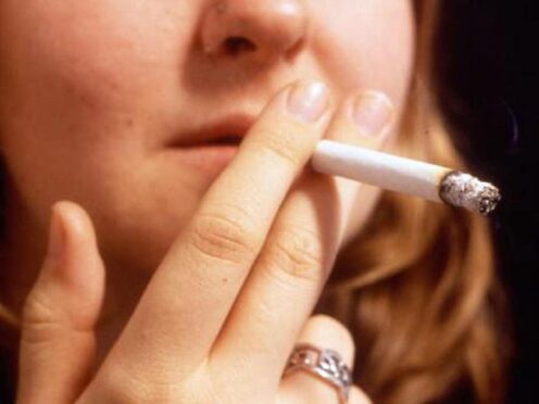 New mothers who stop smoking during pregnancy are less likely to resume the habit after giving birth if they receive high street vouchers, a study has shown (PA)