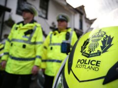 Police Scotland said a man has been charged in connection with the crash (Andrew Milligan/PA)