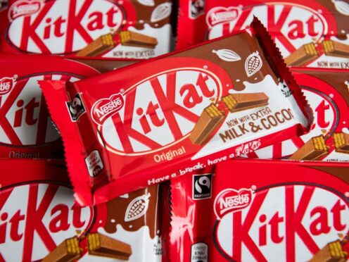 Nestle’s shareholders have struck down a vote calling on the group to tackle its reliance on unhealthy food sales (Dominic Lipinski/PA)