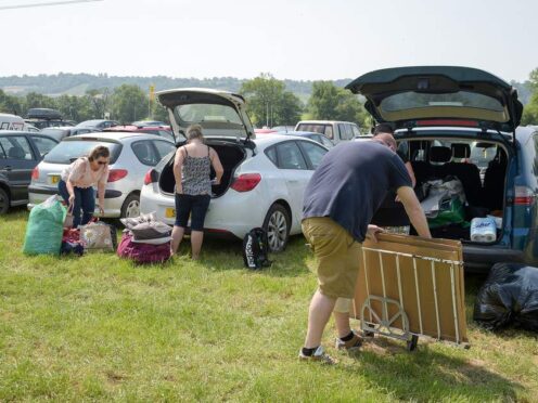 Always plan your journey before setting off on a trip to a festival. (Credit: PA Archive – Ben Birchall)