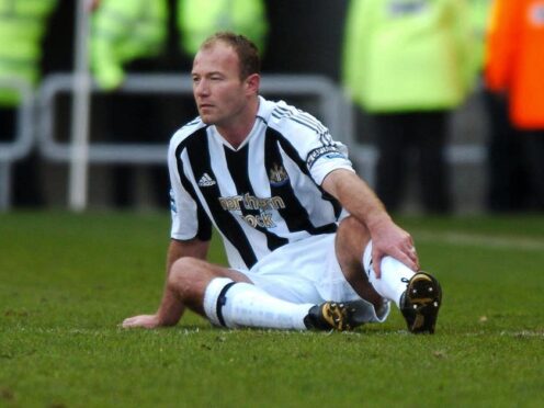 Alan Shearer’s career was ended by a knee injury (John Giles/PA)