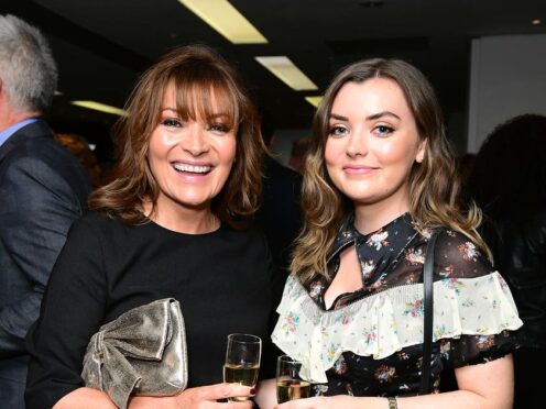 Lorraine Kelly and her daughter Rosie (Ian West/PA)