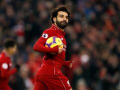 Liverpool’s Mohamed Salah (Darren Staples/PA)
