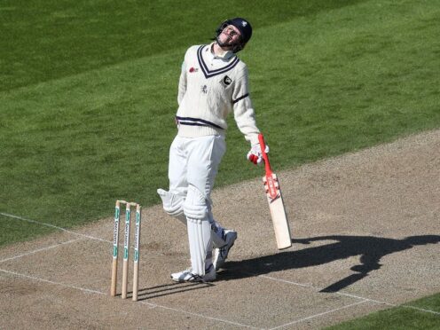Zak Crawley made just five on his first appearance for Kent this season (David Davies/PA)