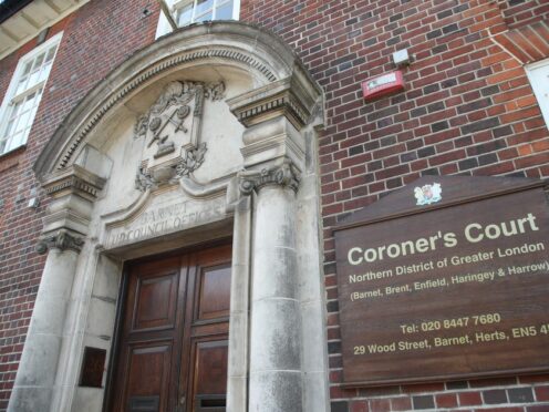 Barnet Coroner’s Court, where the inquest into the death of Jack Pointer Mackenzie took place (Yui Mok/PA)