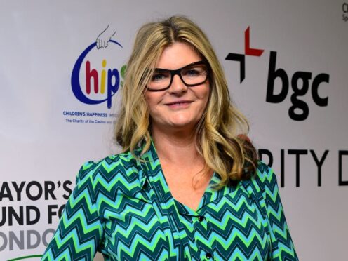 Susannah Constantine has said she thinks about her mortality ‘most mornings’ (Ian West/PA)