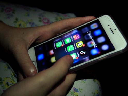 Campaigners have expressed concern about the content young people can access on smartphones (Peter Byrne/PA)
