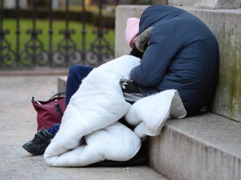 Councils in England have a major funding gap in trying to meet their duties to help local young people facing homelessness, a charity said (Dominic Lipinski/PA)