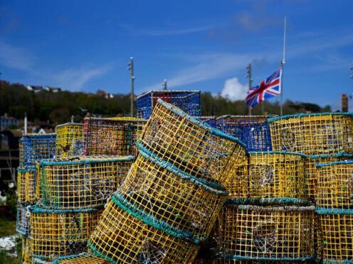Empty fishing net (Steve Parsons/PA)