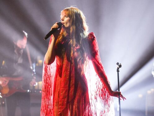 Florence Welch of Florence and the Machine will perform her Brit Award-winning album Lungs alongside Jules Buckley (Matt Crossick/PA)