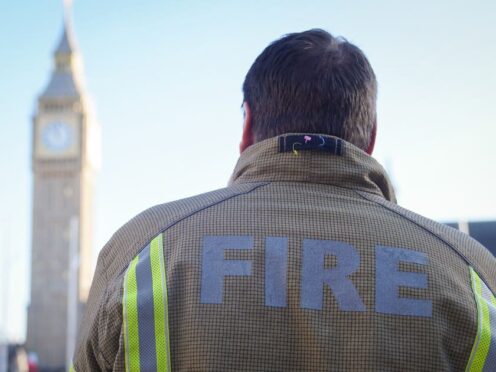 The pay offer to firefighters and control staff follows months of talks with employers (James Manning/PA)