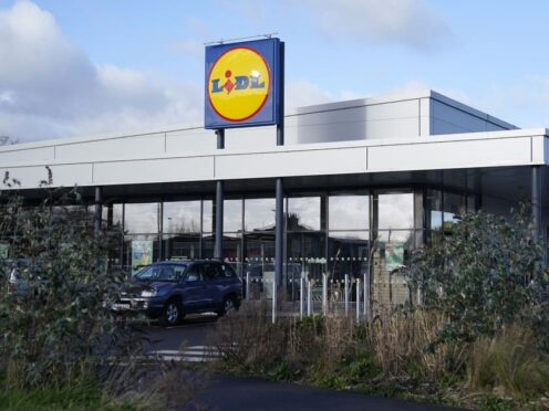 Lidl has said it plans to open hundreds more supermarkets across Britain (Andrew Matthews/PA)