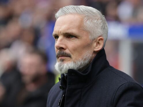 Jim Goodwin is savouring a return to the top flight (Andrew Milligan/PA)
