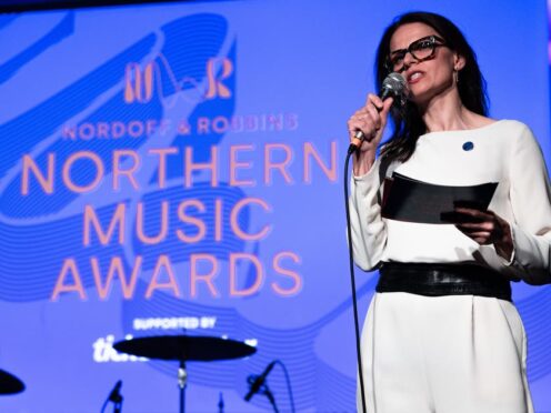 Sandra Schembri, CEO of Nordoff and Robbins at the launch event of the inaugural Nordoff and Robbins Northern Music Awards (James Speakman/PA)