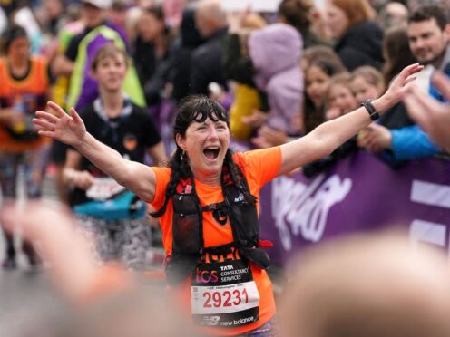 More than 50,000 people are expected to take part in Sunday’s TCS London Marathon (Gareth Fuller/PA)