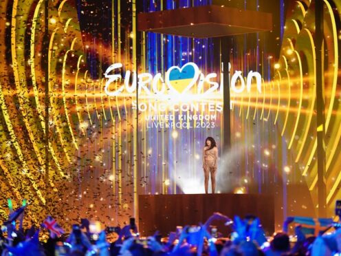 Swedish singer Loreen won Eurovision last year (Aaron Chown/PA)
