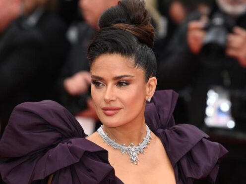 Salma Hayek described her appearance as an ‘unforgettable night’ (Doug Peters/PA)