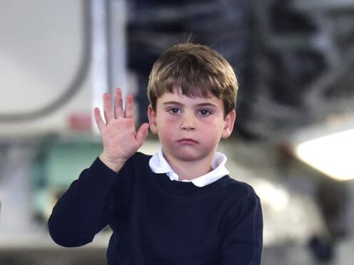 Prince Louis is turning six on Tuesday (Chris Jackson/PA)