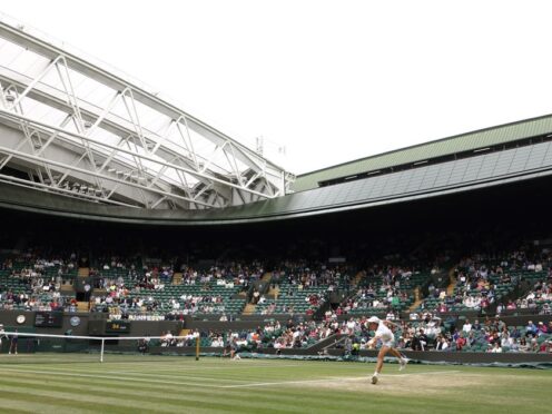 The next Wimbledon tennis championships will take place in July 2024 (Steven Paston/PA)