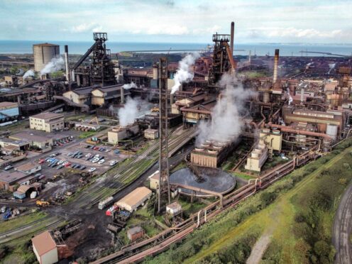 Unite said around 1,500 of its members based in Port Talbot and Llanwern in South Wales backed industrial action (PA)