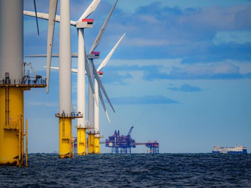 Offshore wind farm (Ben Birchall/PA)