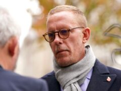 Laurence Fox arriving at the Royal Courts of Justice during the trial last year (PA)