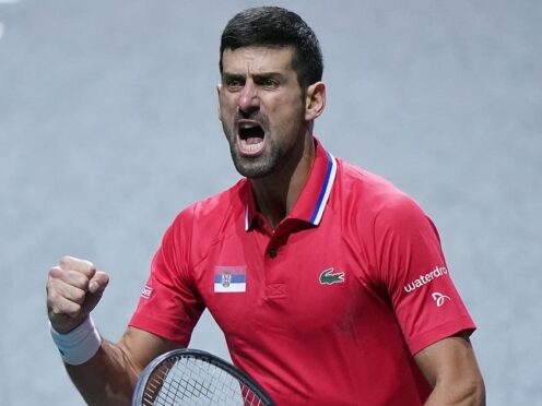 Novak Djokovic is into the quarter-final of the Monte Carlo Masters (Adam Davy/PA)