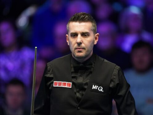 Mark Selby was not a happy man (Mike Egerton/PA)