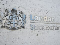 The London Stock Exchange, which saw the FTSE 100 slump on Tuesday (Kirsty O’Connor/PA)