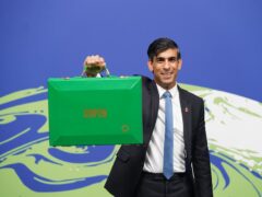 Rishi Sunak rowed back on some of the UK’s climate policies in a speech last year, which Climate Change Committee chief Chris Stark said had ‘set us back’ (Stefan Rousseau/PA)