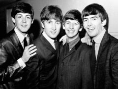 The Beatles pop group, left to right, Paul McCartney, John Lennon, Ringo Starr and George Harrison. (PA)