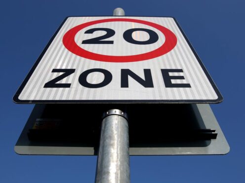 The Welsh government is to alter guidance on 20mph speed limits (PA)