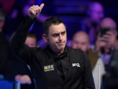 Ronnie O’Sullivan is trying to change his mindset (Bradley Collyer/PA)