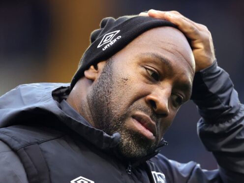Darren Moore admitted Port Vale’s defeat to Exeter was a difficult watch (Ben Whitley/PA)